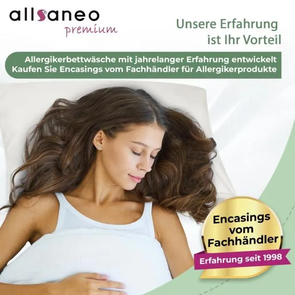 allsaneo premium Encasing Matratzenbezug 140x200x20 cm